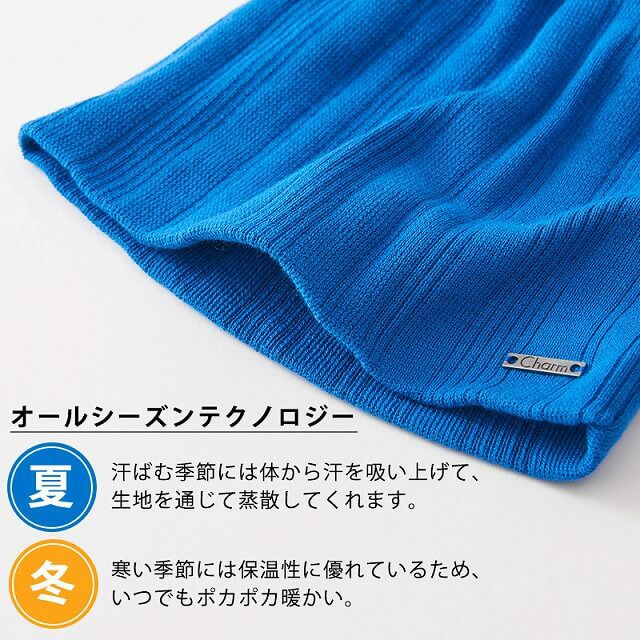 CHARM COOLMAX リブ ワッチ ニット帽 | 【公式】ゆるい帽子