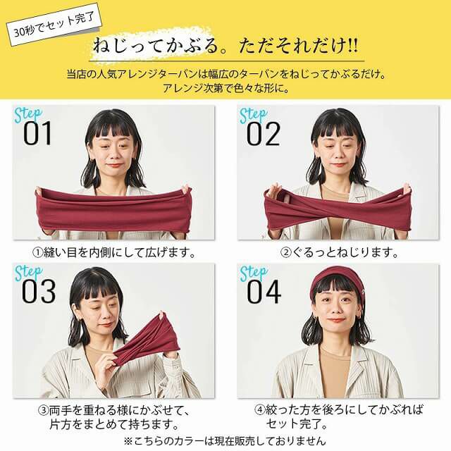 かぶり方