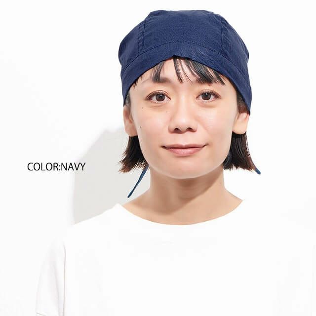 コットンバンダナキャップ【14-G】 | 【公式】ゆるい帽子、ヘア