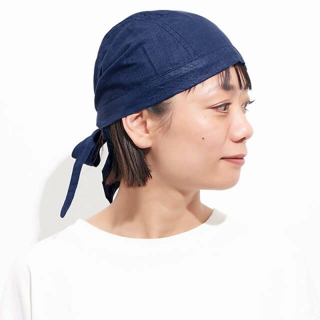 コットンバンダナキャップ【14-G】 | 【公式】ゆるい帽子、ヘア
