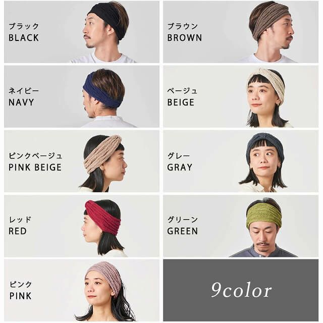 Tuyu メッシュ ターバン ヘアバンド ユニセックス オールシーズン 綿100 Kj 公式 ゆるい帽子 ヘアバンド 小物casual Box