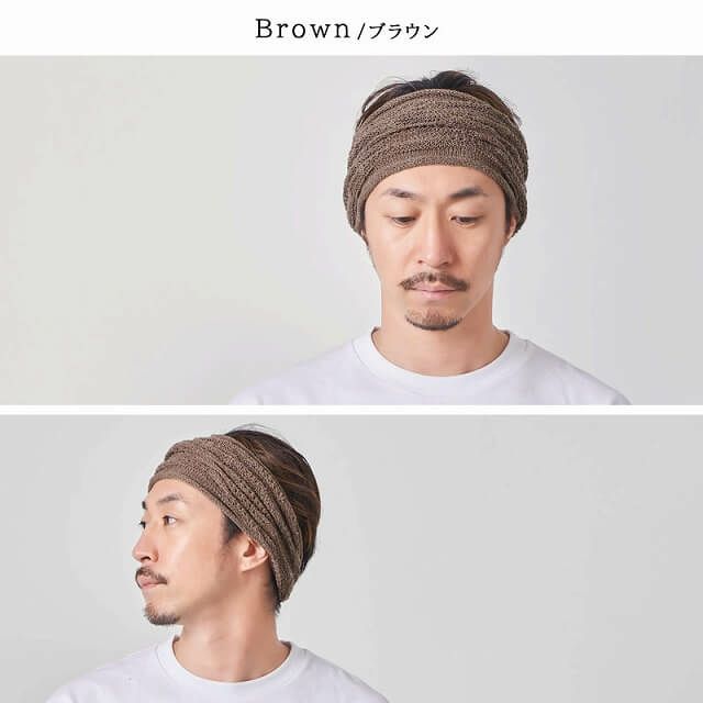 TUYU メッシュ ターバン ヘアバンド