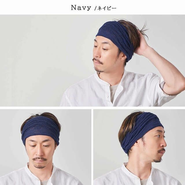 TUYU メッシュ ターバン ヘアバンド