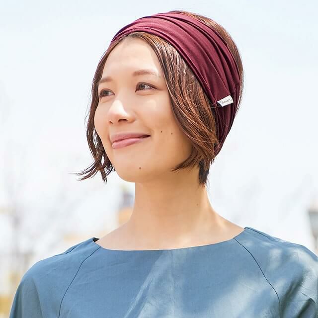 RAYON ビスコース アレンジ ターバン ヘアバンド 無地 | 【公式】ゆるい帽子、ヘアバンド、小物Casual Box