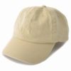 キッズ ：ワンウォッシュ UVカット キャップ | 2歳～6歳 52-54cm 子供 綿100% 帽子 ローキャップ 日よけ帽子