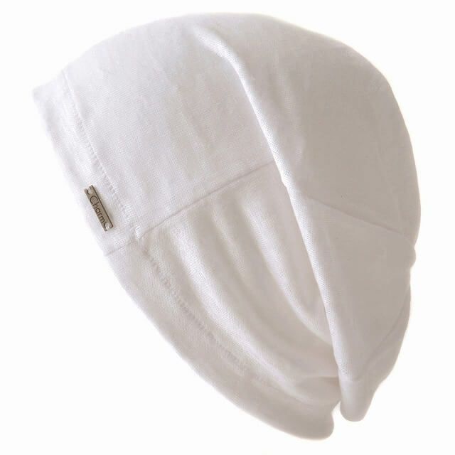 【日本製】wind リネン ビック ワッチ | レディース 春夏 麻100% 帽子 サマーニット帽 室内帽子 ビーニー 夏の帽子 ニット帽 おしゃれ 涼しい