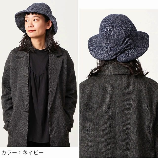 ブリム リボンハット