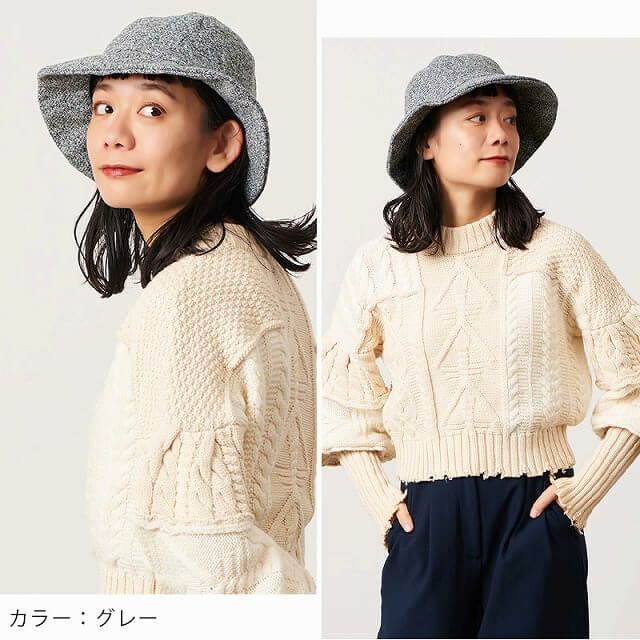 ブリム リボンハット