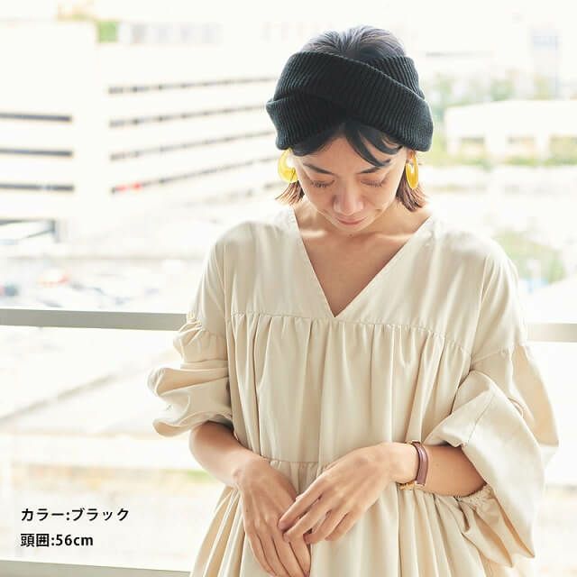 ダブル ニット ターバン ヘアバンド