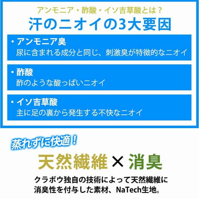 消臭 天竺 コットン ビック ワッチ