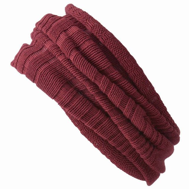 CHARM メッシュ ロング ターバン ヘアバンド