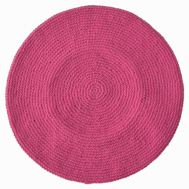 CHARM 手編み コットン ベレーキャップ