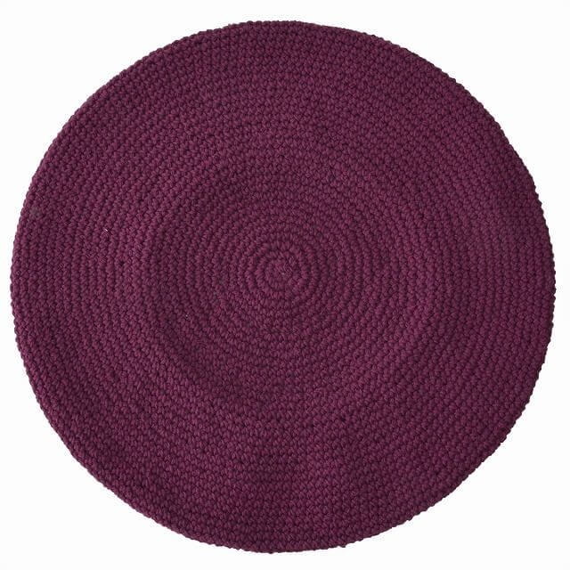 CHARM 手編み コットン ベレーキャップ