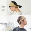 CHARM 日本製 パイル のびのび バンダナ ヘアバンド