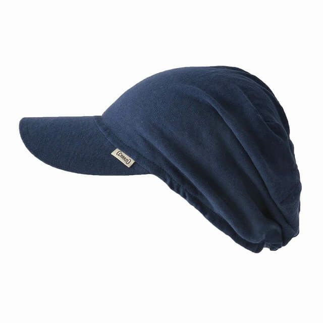 ゆったりウインドリネンコットンキャップ