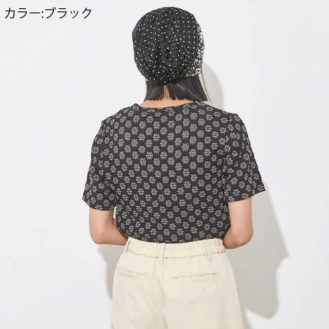 CHARM フラワー ドット レース デザイン ワッチ