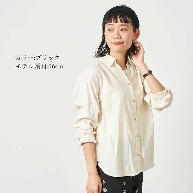 CHARM ビスコース ダブル ターバン ヘアバンド