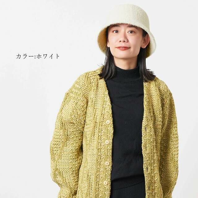 RIBOW シャギー バケットハット