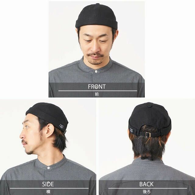 ドリー コットン リネン フィッシャーマンキャップ