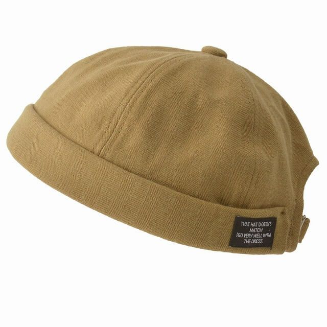 ドリー コットン リネン フィッシャーマンキャップ