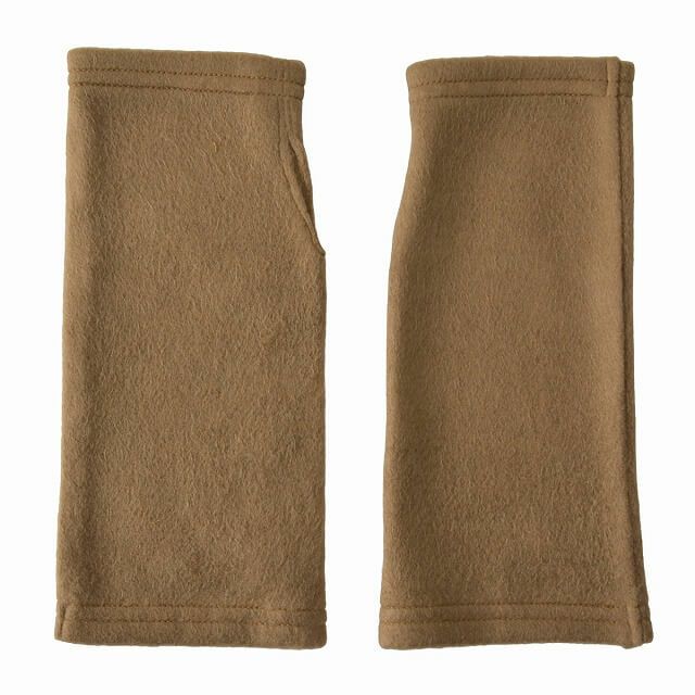 日本製 CHARM シルク フリース アームカバー