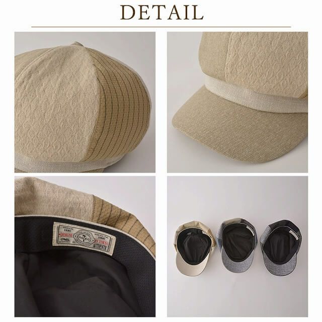 SEIWA パッチワーク UVカット キャスケット