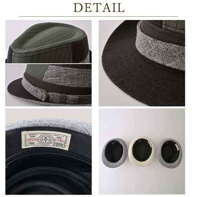 SEIWA パッチワーク UVカット ハット