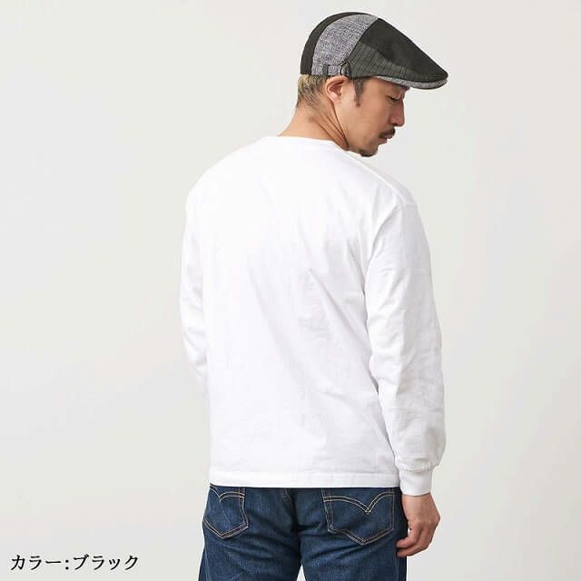 SEIWA パッチワーク 吸水速乾 ハンチング