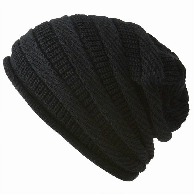 YONK コットン ボーダーニット ビーニー ワッチ