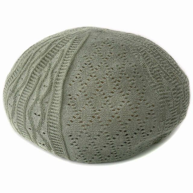 SAZA ワントーン サーモ ベレー帽