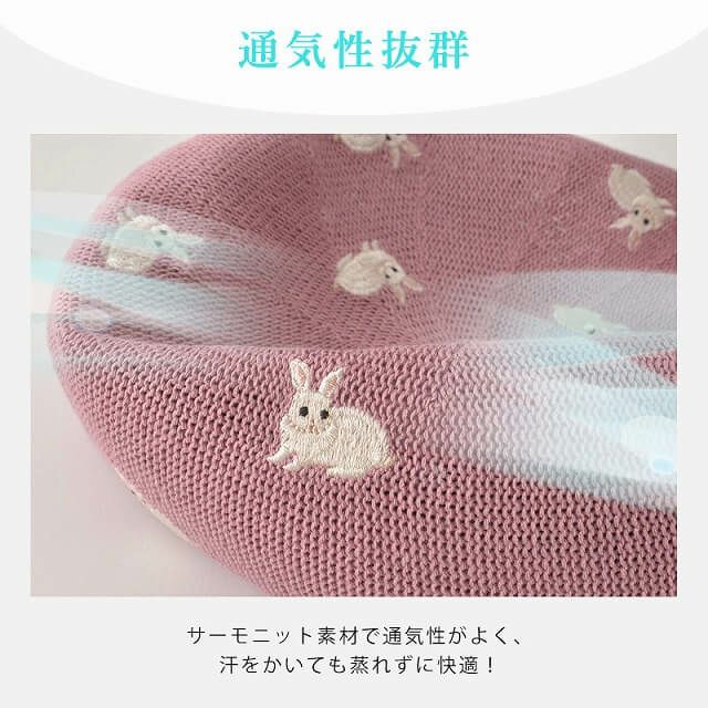LOW アニマル 刺繍 サーモ ベレー帽