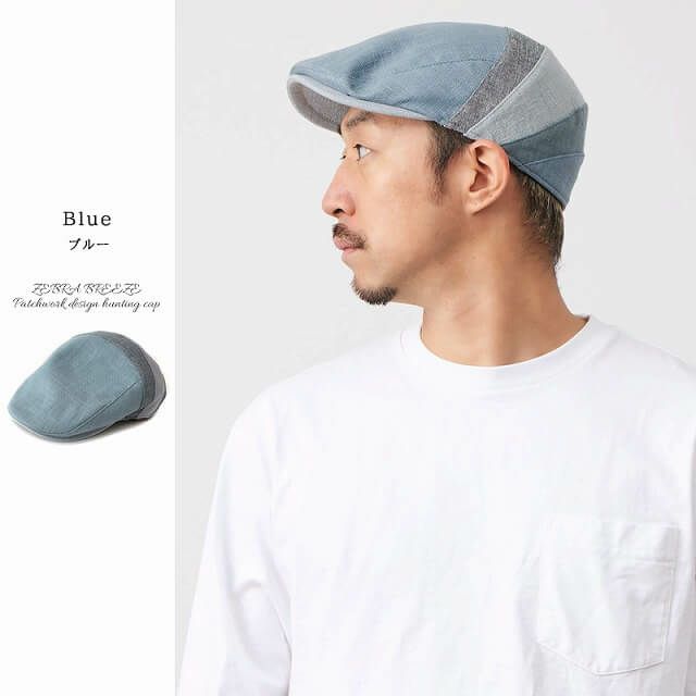 ZEBRA BREEZE パッチワーク デザイン ハンチング