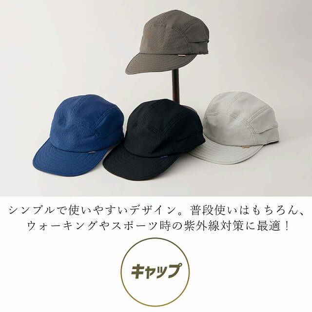 【体感-10℃】コカゲル UVカット ドットエアー キャップ