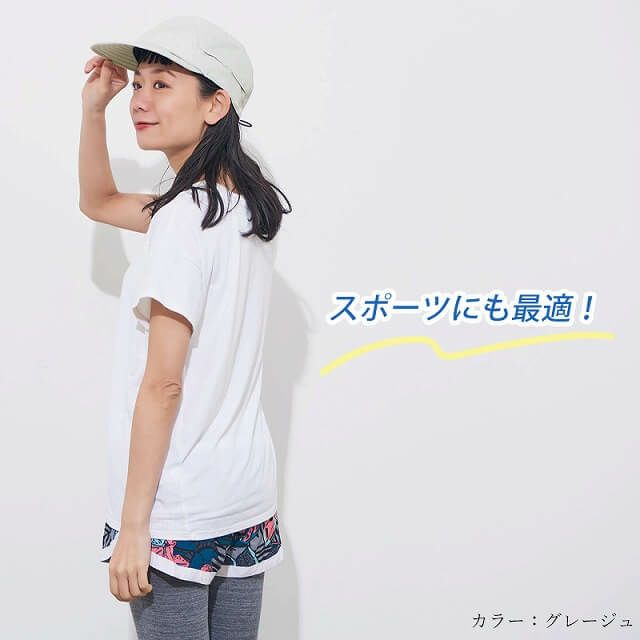 【体感-10℃】コカゲル UVカット ドットエアー キャップ