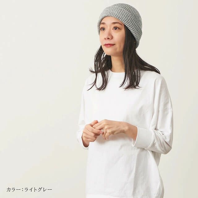 ブリスク リネン 接触冷感 ニットキャップ