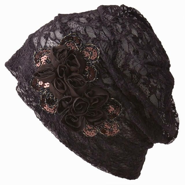 CHARM Flare フラワー コサージュ メッシュ デザインワッチ