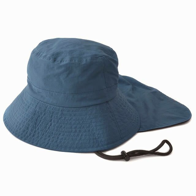 Sont 撥水 冷感 ネックカバー付き バケットハット