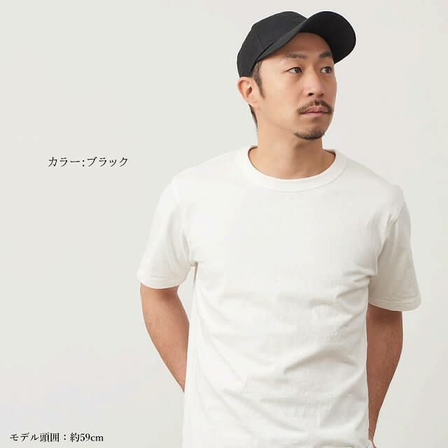 Twu ロングバイザー リネン キャップ