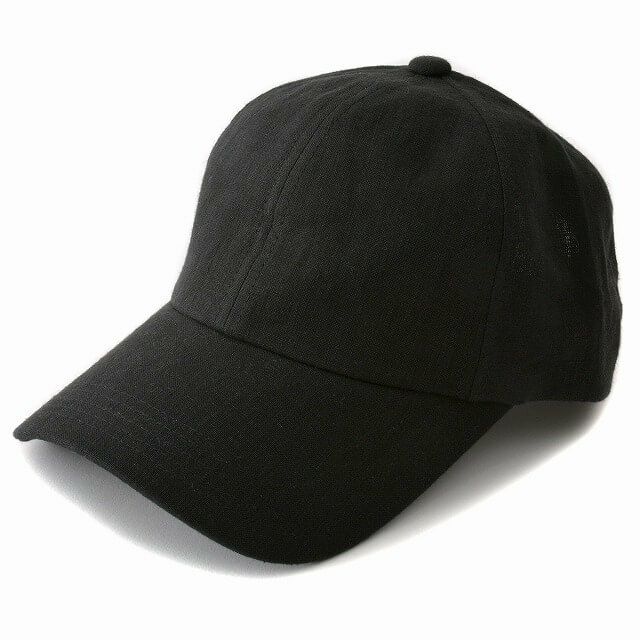 Twu ロングバイザー リネン キャップ