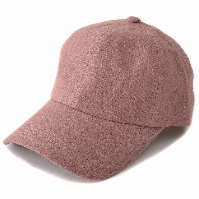 Twu ロングバイザー リネン キャップ