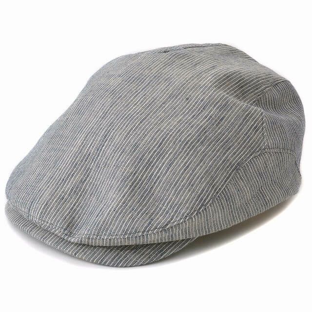 RETTER Boil リネン ストライプ メッシュ ハンチング