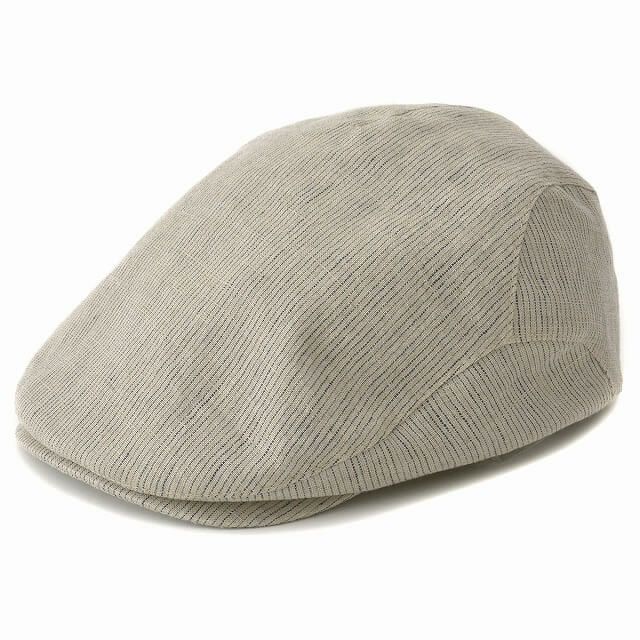 RETTER Boil リネン ストライプ メッシュ ハンチング