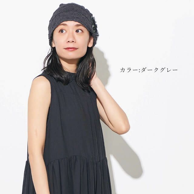 CHARM Yee フラワー コサージュ デザインワッチ