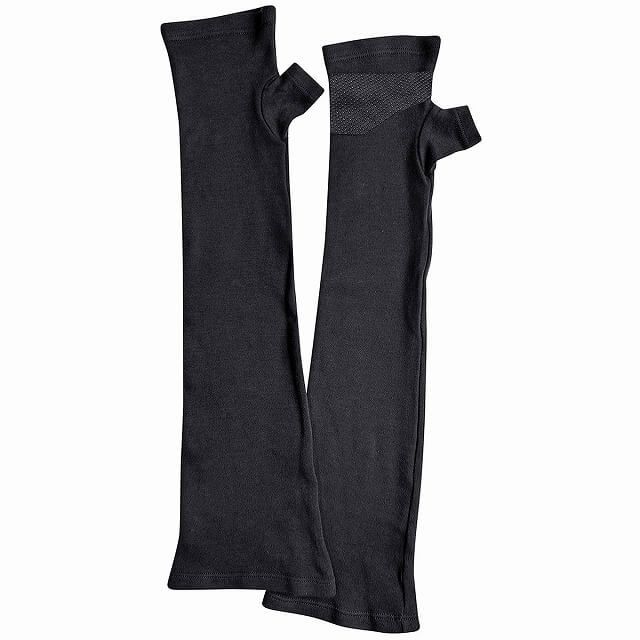 滑り止め付き コットン UVカット アームカバー（親指ありタイプ）