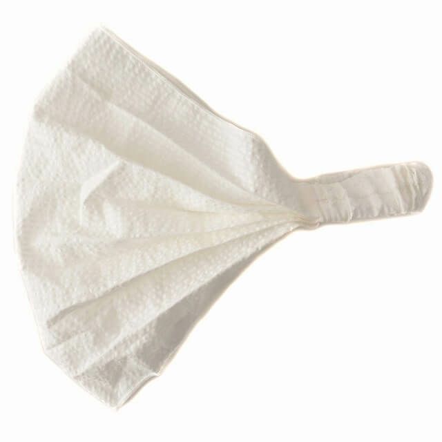 日本製 CHARM ソリッドサッカー コットン バンダナ ヘアバンド