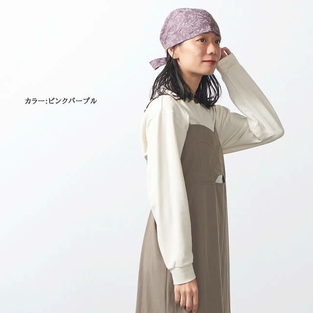 CHARM コットン バンダナキャップ (25-B)