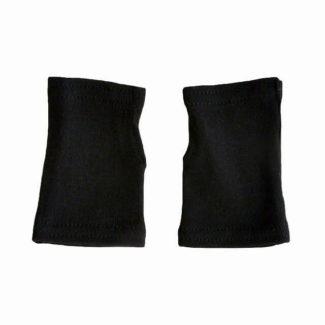 天竺 オーガニックコットン 指なし 手袋