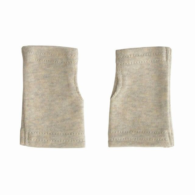 天竺 オーガニックコットン 指なし 手袋