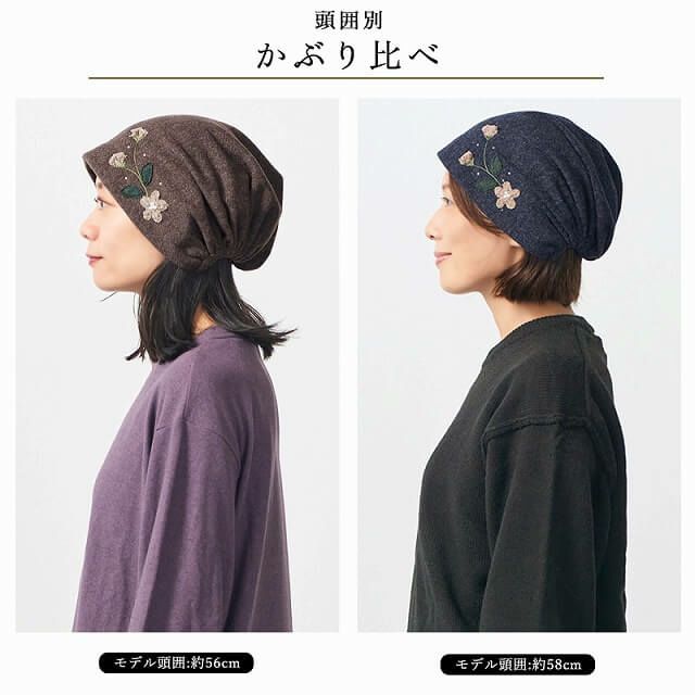 CHARM MOCO フラワー刺繍 フリース デザインワッチ