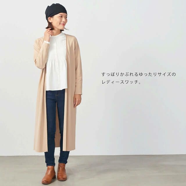 CHARM WAG ミニフラワー付き ストレッチ デザインワッチ